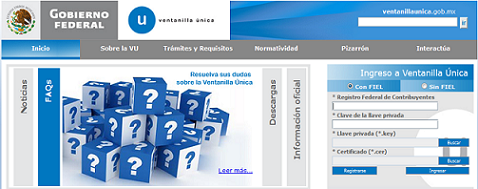 Inauguramos mini-sitio sobre la Ventanilla Unica de Comercio Exterior (VUCEM)